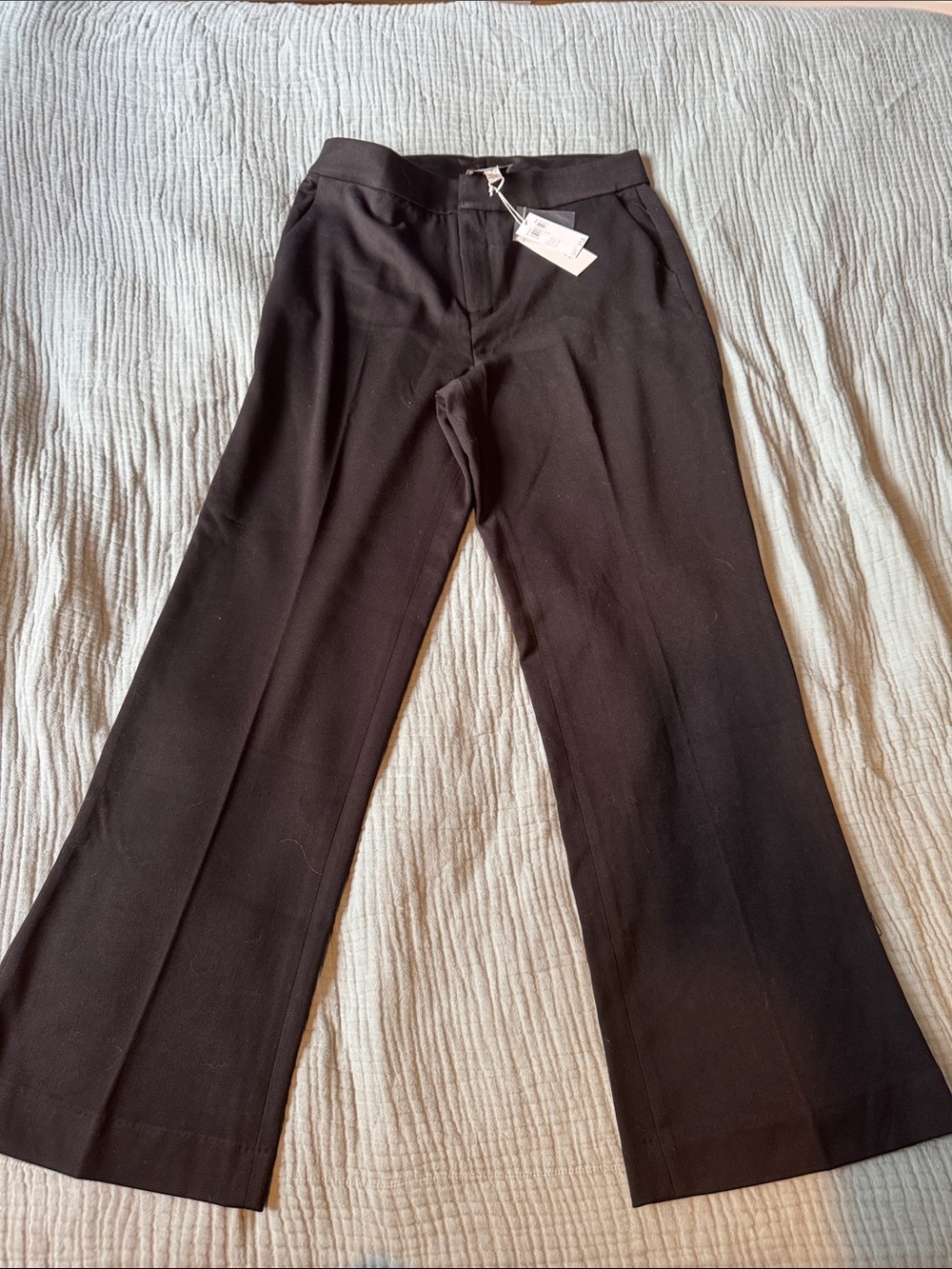 Jason Wu Black Tailored Wide-Leg Trousers